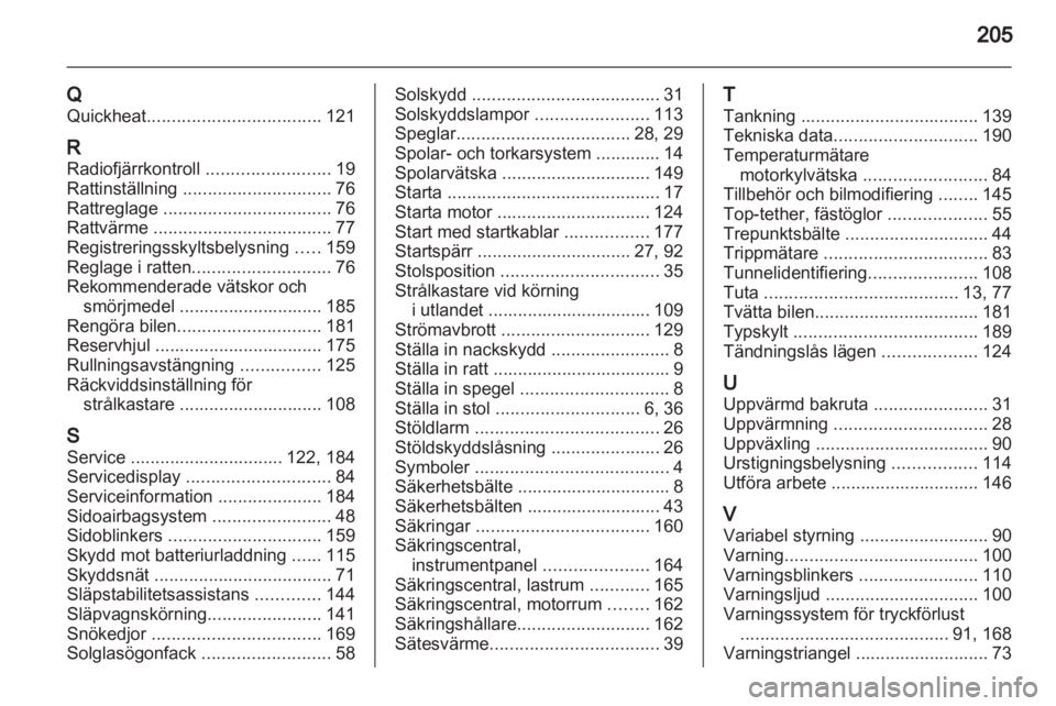 OPEL MERIVA 2011  Instruktionsbok 