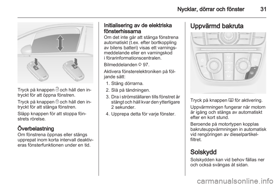 OPEL MERIVA 2011  Instruktionsbok 