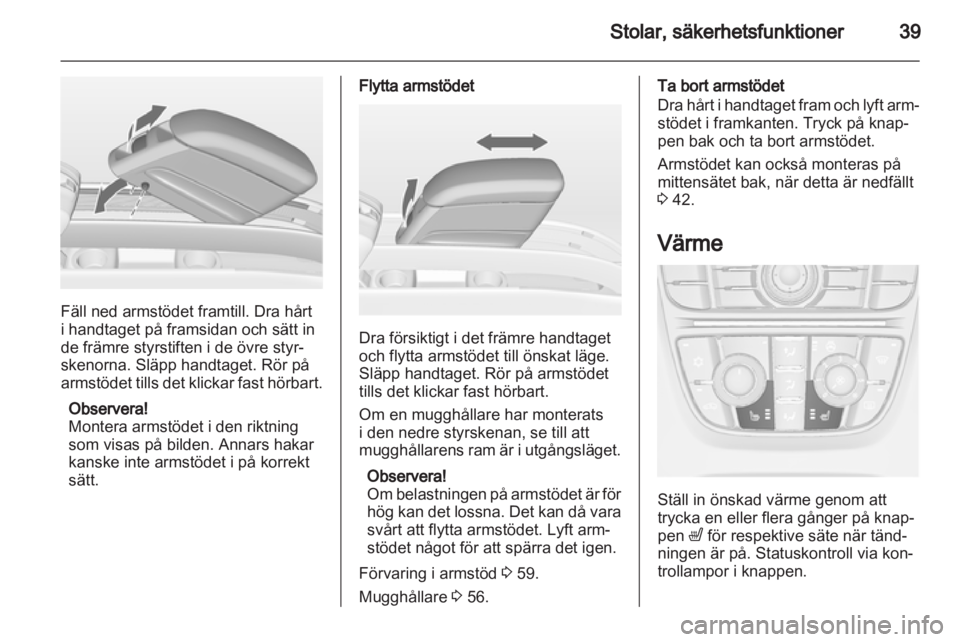 OPEL MERIVA 2011  Instruktionsbok 