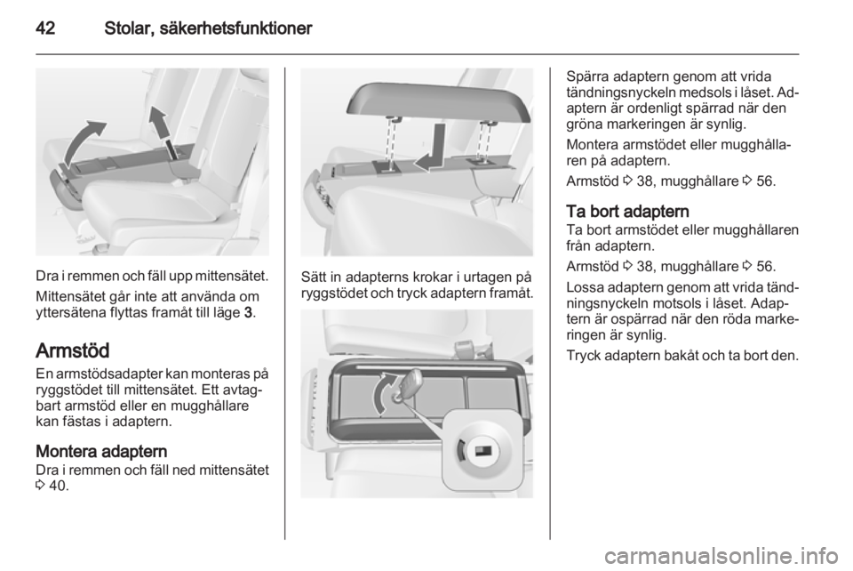 OPEL MERIVA 2011  Instruktionsbok 