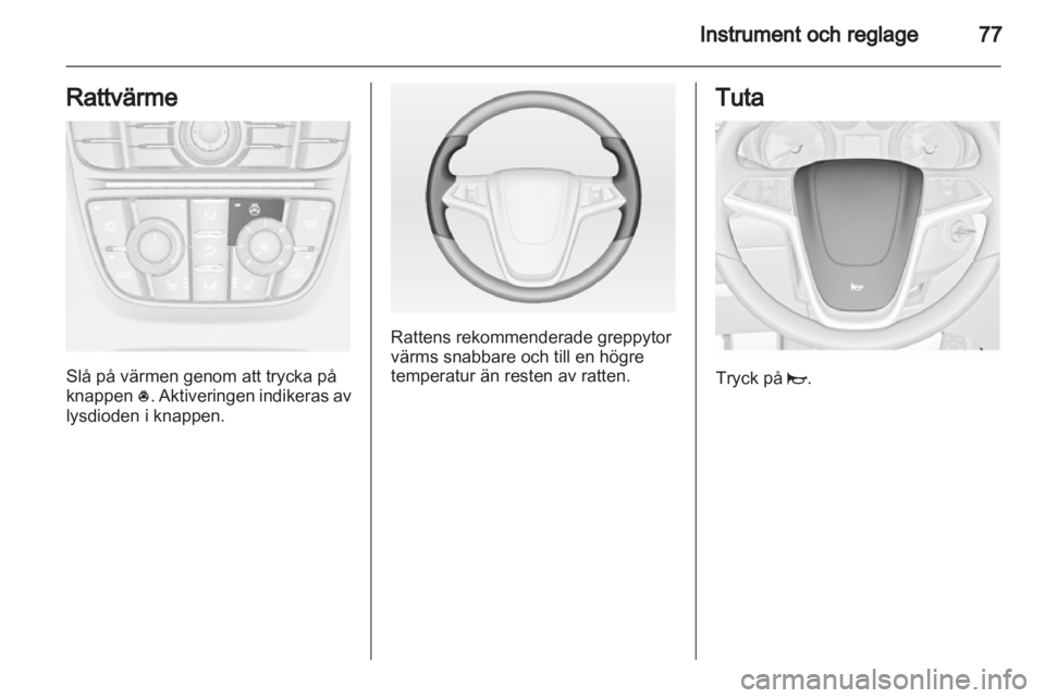 OPEL MERIVA 2011 Instruktionsbok OPEL MERIVA 2011 Instruktionsbok