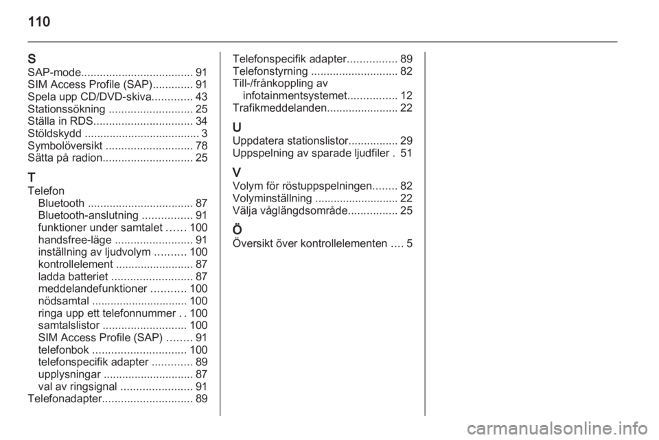 OPEL MERIVA 2011.25 Handbok för infotainmentsystem OPEL MERIVA 2011.25 Handbok för infotainmentsystem