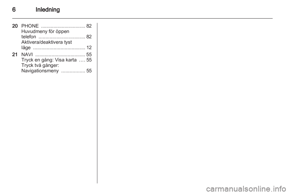 OPEL MERIVA 2011.25  Handbok för infotainmentsystem 