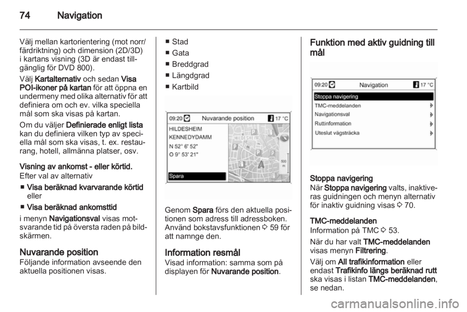 OPEL MERIVA 2011.25  Handbok för infotainmentsystem 