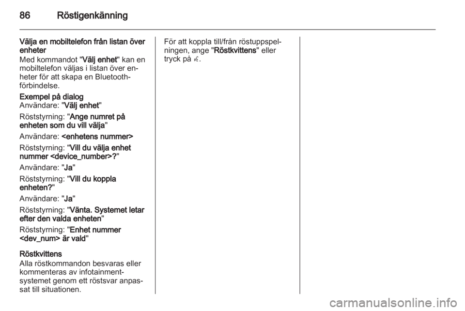 OPEL MERIVA 2011.25  Handbok för infotainmentsystem 
