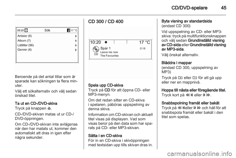 OPEL MERIVA 2011.5 Handbok för infotainmentsystem OPEL MERIVA 2011.5 Handbok för infotainmentsystem