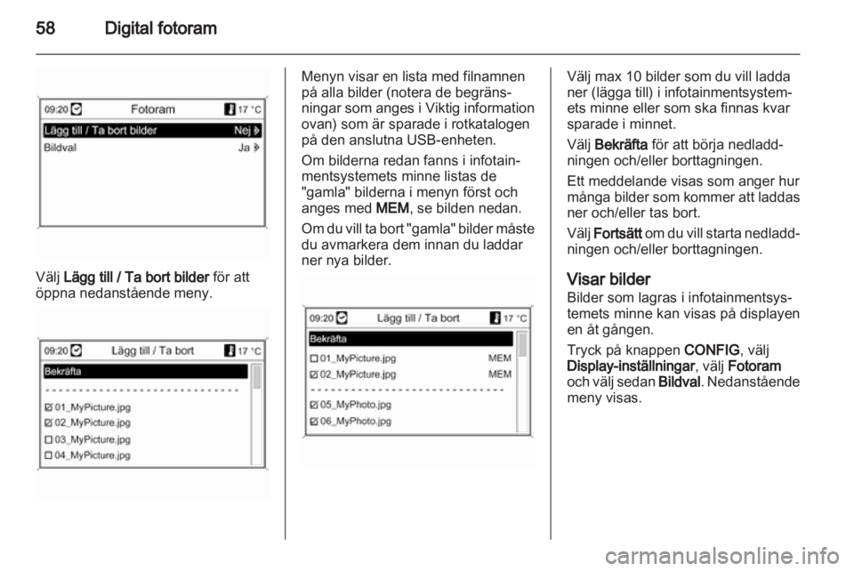 OPEL MERIVA 2012  Handbok för infotainmentsystem 