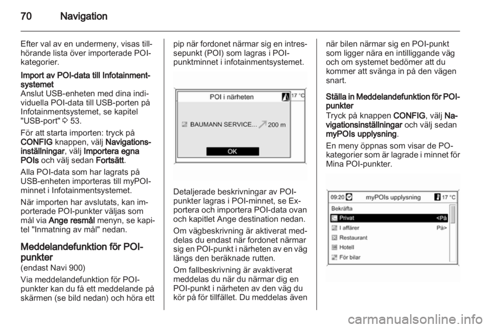 OPEL MERIVA 2012 Handbok för infotainmentsystem OPEL MERIVA 2012 Handbok för infotainmentsystem