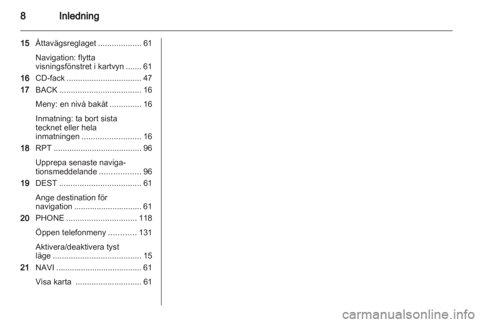 OPEL MERIVA 2012  Handbok för infotainmentsystem 