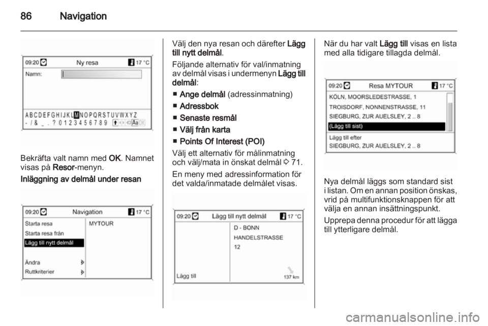 OPEL MERIVA 2012 Handbok för infotainmentsystem OPEL MERIVA 2012 Handbok för infotainmentsystem
