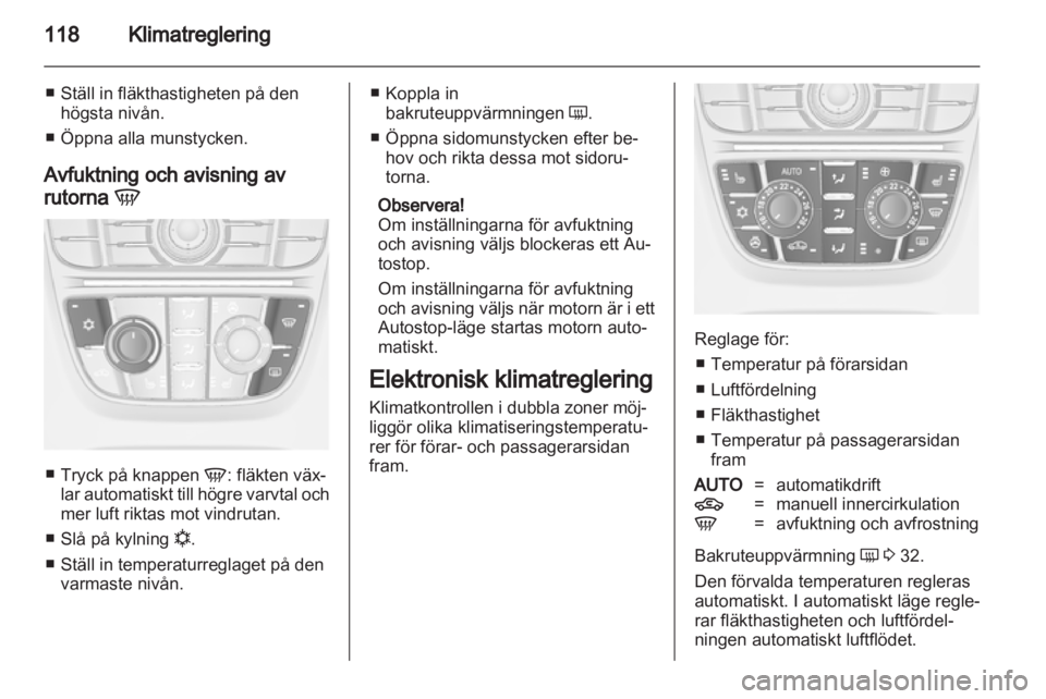 OPEL MERIVA 2012 Instruktionsbok OPEL MERIVA 2012 Instruktionsbok