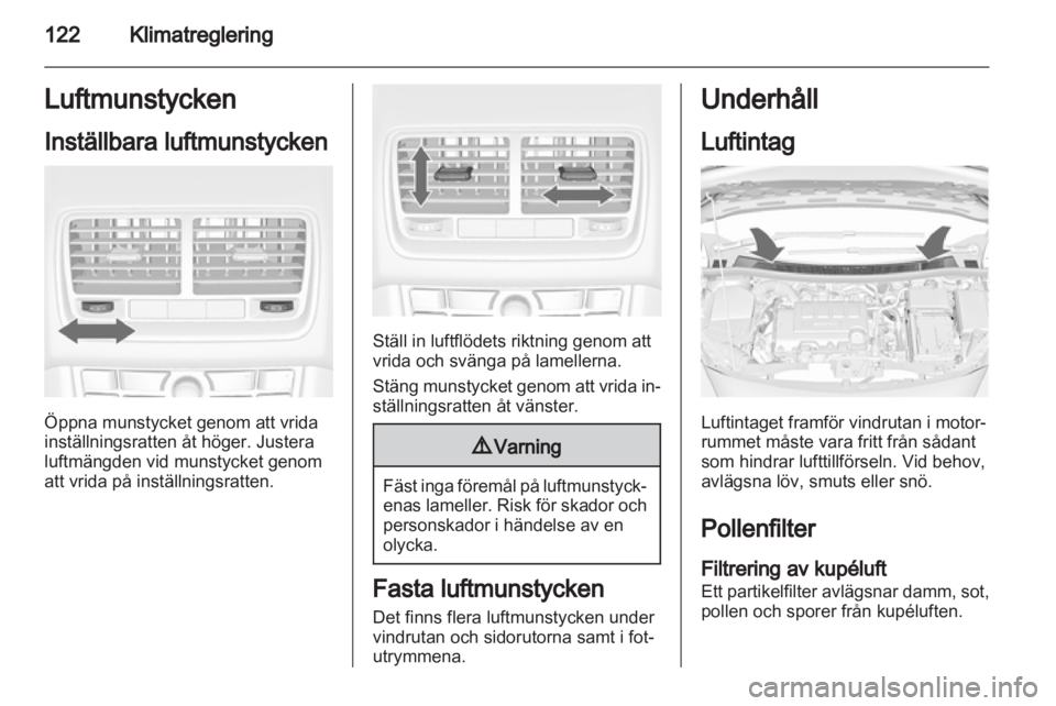 OPEL MERIVA 2012  Instruktionsbok 