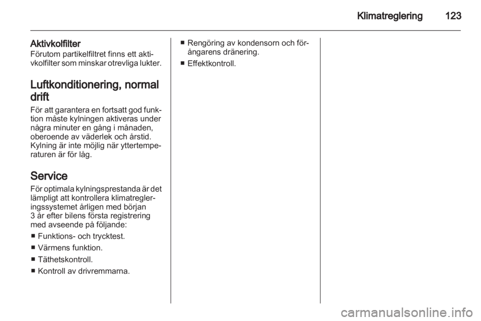 OPEL MERIVA 2012  Instruktionsbok 