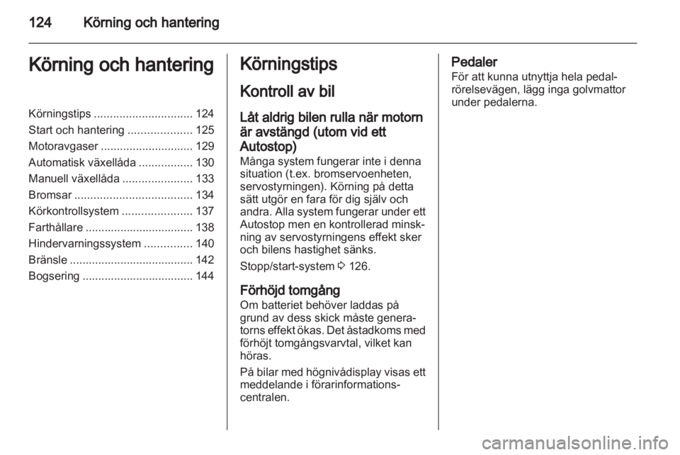 OPEL MERIVA 2012  Instruktionsbok 