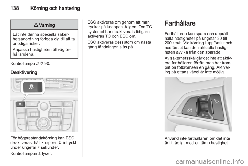 OPEL MERIVA 2012 Instruktionsbok OPEL MERIVA 2012 Instruktionsbok