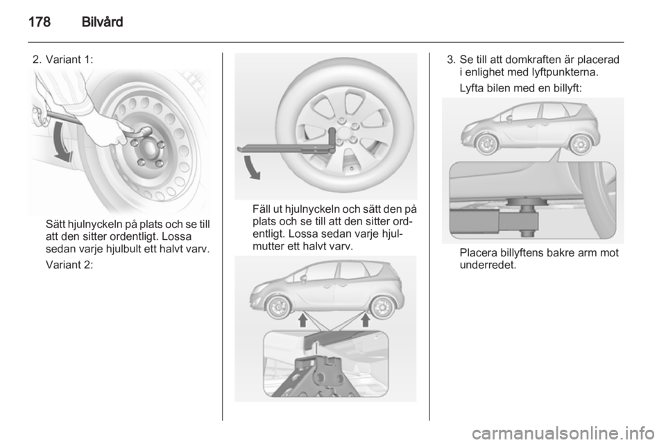 OPEL MERIVA 2012 Instruktionsbok OPEL MERIVA 2012 Instruktionsbok