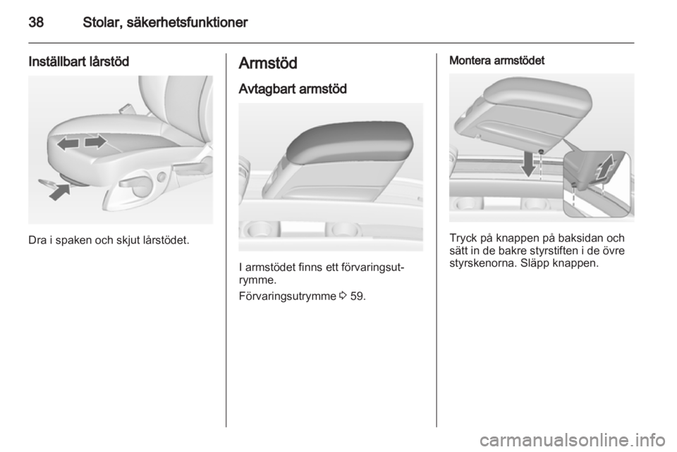 OPEL MERIVA 2012 Instruktionsbok OPEL MERIVA 2012 Instruktionsbok
