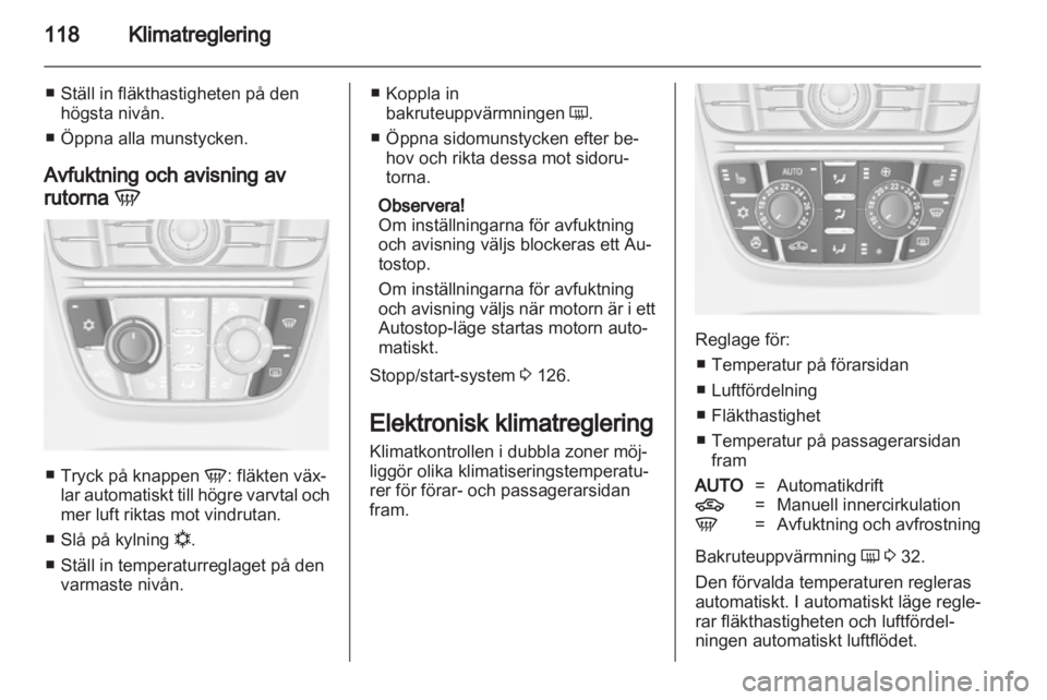 OPEL MERIVA 2012.5 Instruktionsbok OPEL MERIVA 2012.5 Instruktionsbok
