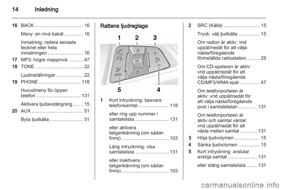 OPEL MERIVA 2013 Handbok för infotainmentsystem OPEL MERIVA 2013 Handbok för infotainmentsystem