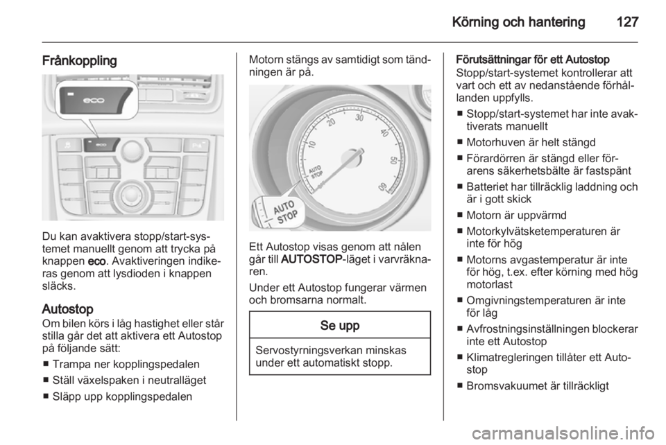 OPEL MERIVA 2013  Instruktionsbok 