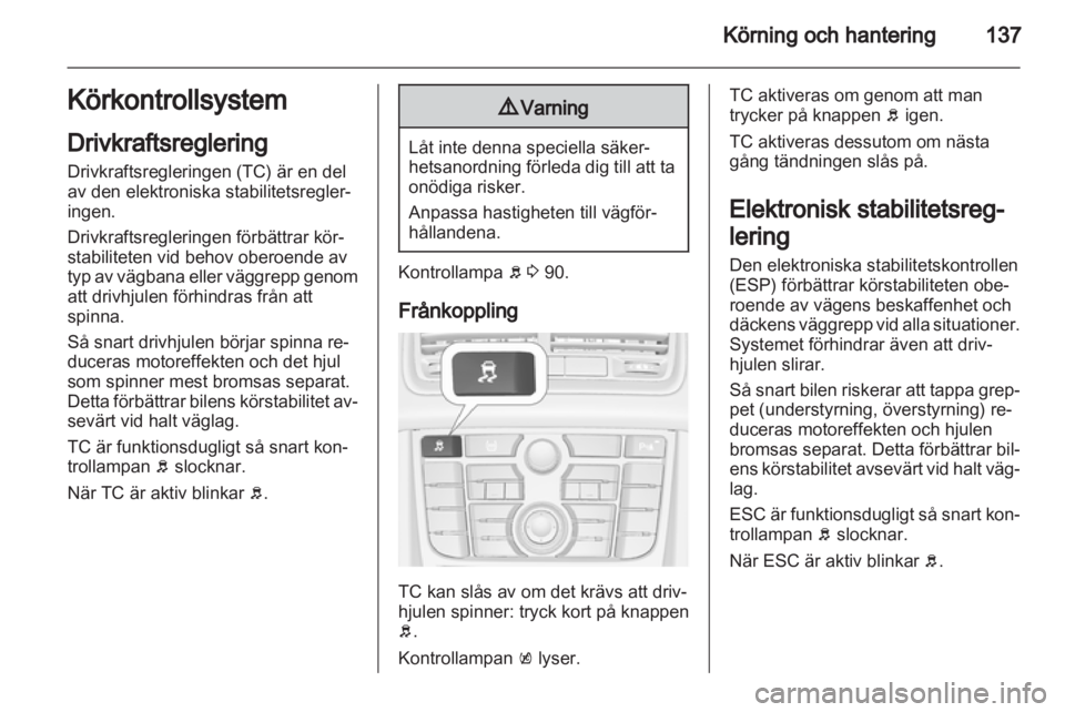 OPEL MERIVA 2013  Instruktionsbok 