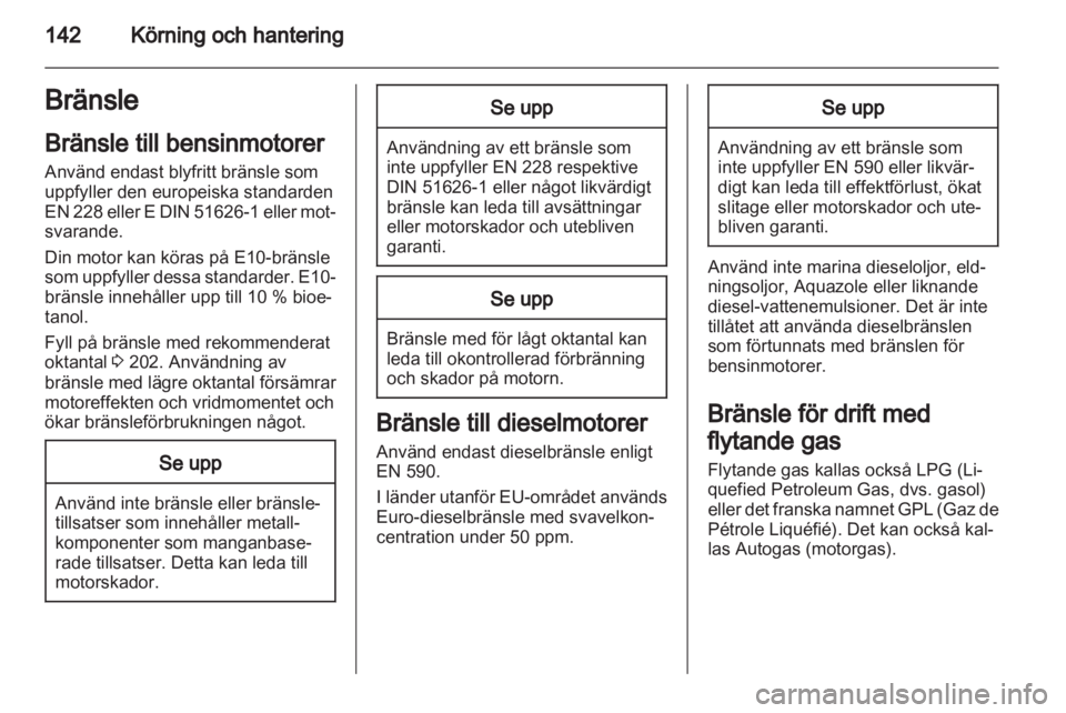 OPEL MERIVA 2013  Instruktionsbok 
