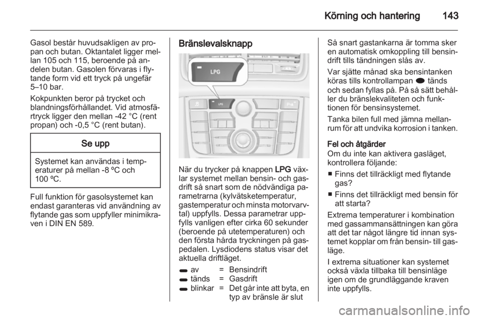 OPEL MERIVA 2013  Instruktionsbok 