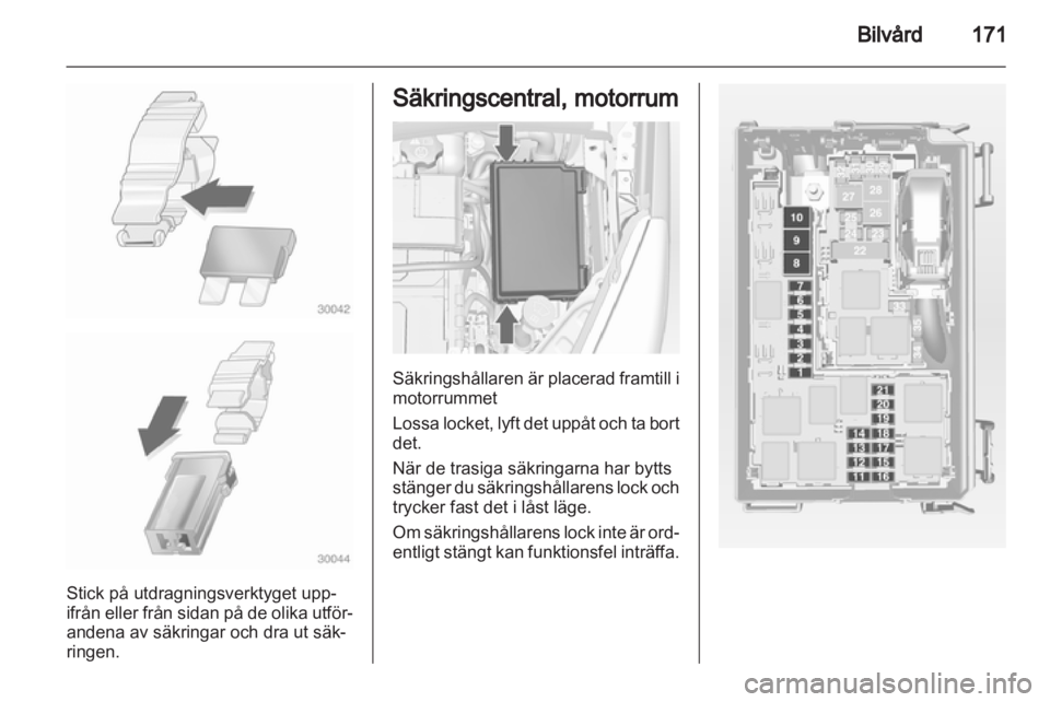 OPEL MERIVA 2013  Instruktionsbok 
