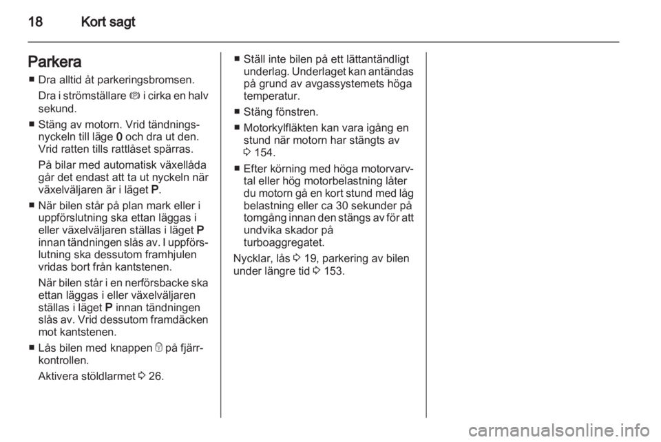 OPEL MERIVA 2013  Instruktionsbok 