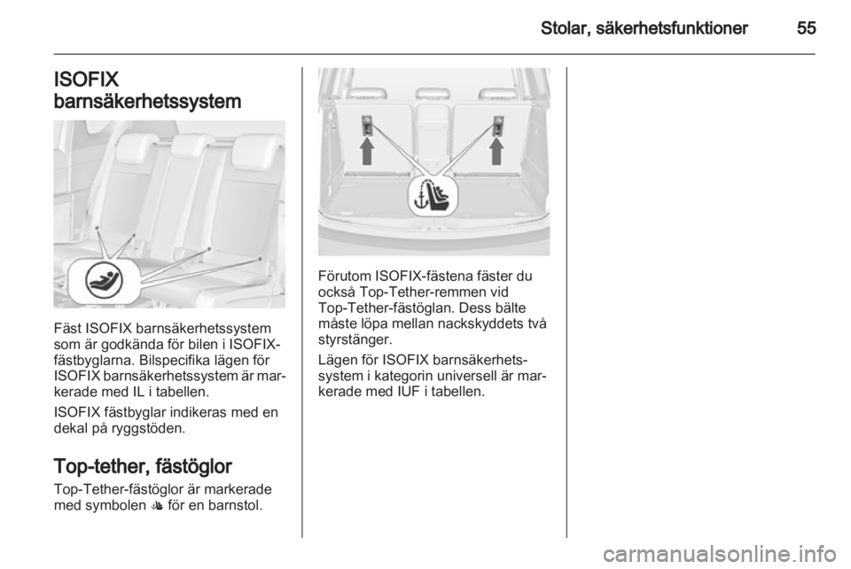 OPEL MERIVA 2013  Instruktionsbok 