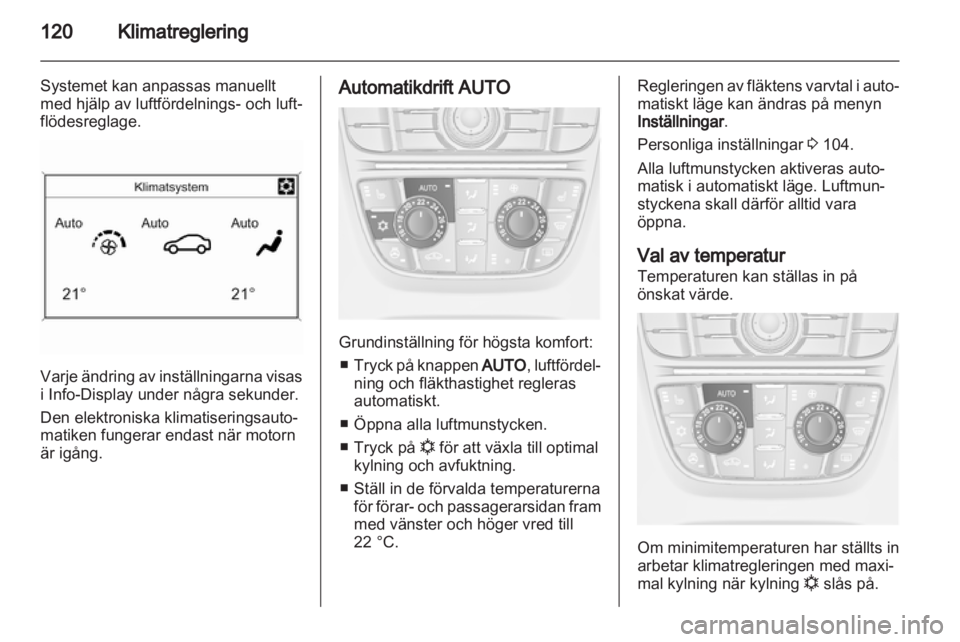 OPEL MERIVA 2013.5  Instruktionsbok 