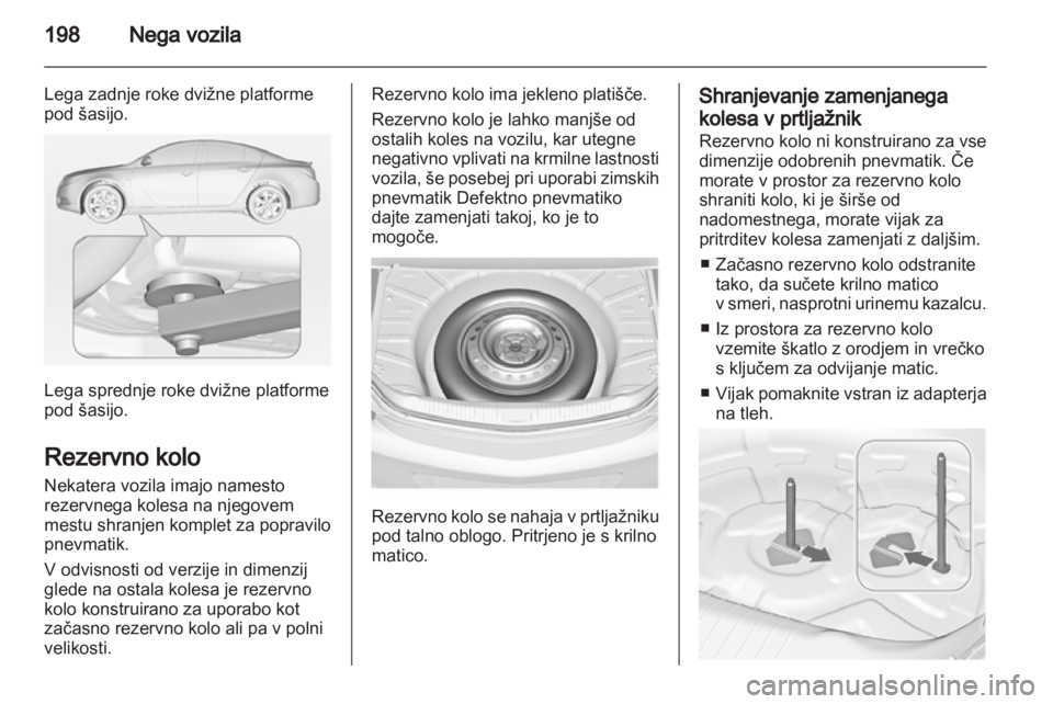 OPEL INSIGNIA 2011  Uporabniški priročnik 