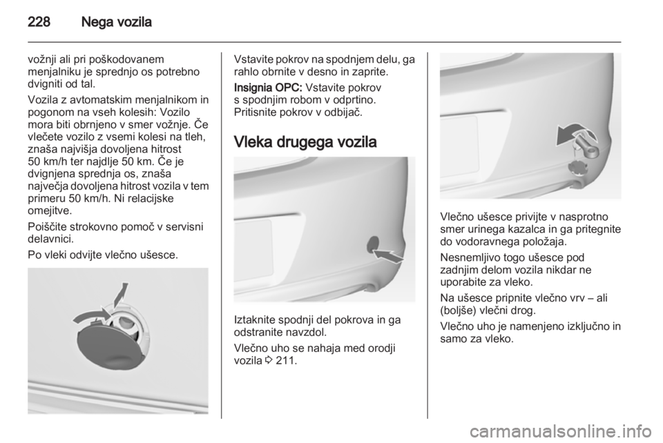 OPEL INSIGNIA 2012.5  Uporabniški priročnik 