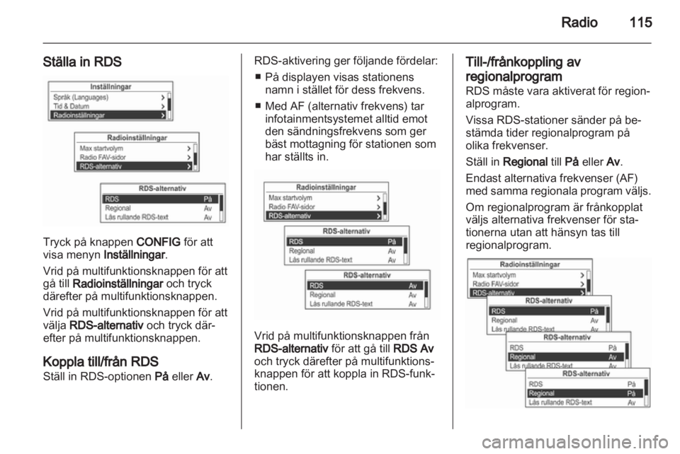 OPEL MOKKA 2013  Handbok för infotainmentsystem 