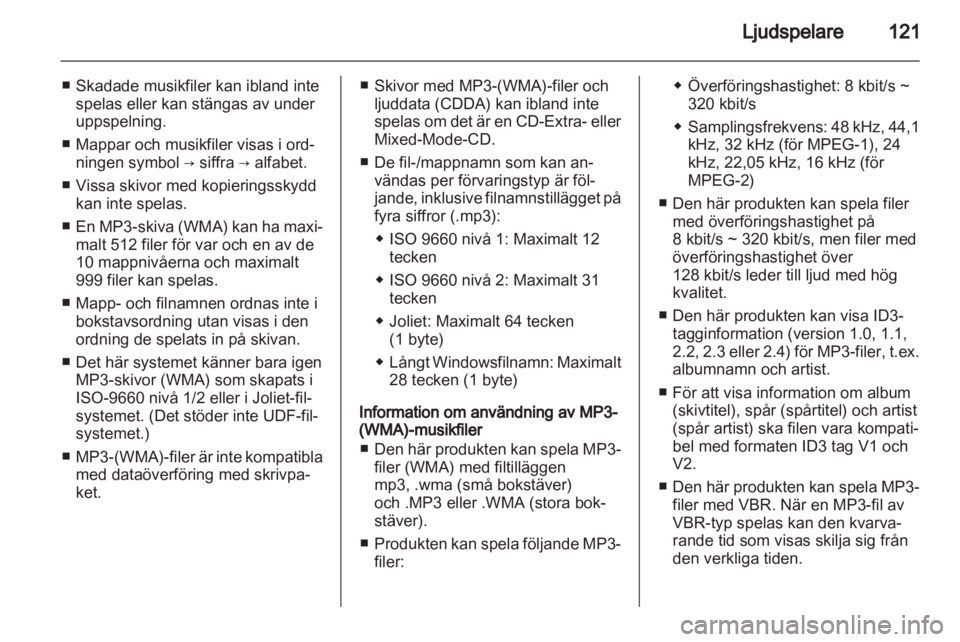 OPEL MOKKA 2013 Handbok för infotainmentsystem OPEL MOKKA 2013 Handbok för infotainmentsystem