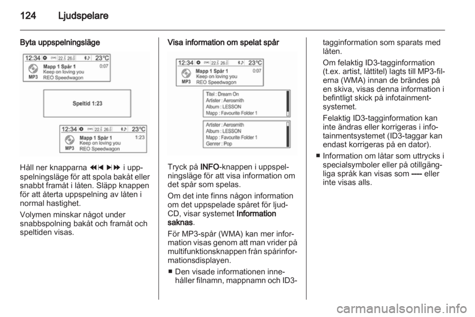 OPEL MOKKA 2013 Handbok för infotainmentsystem OPEL MOKKA 2013 Handbok för infotainmentsystem