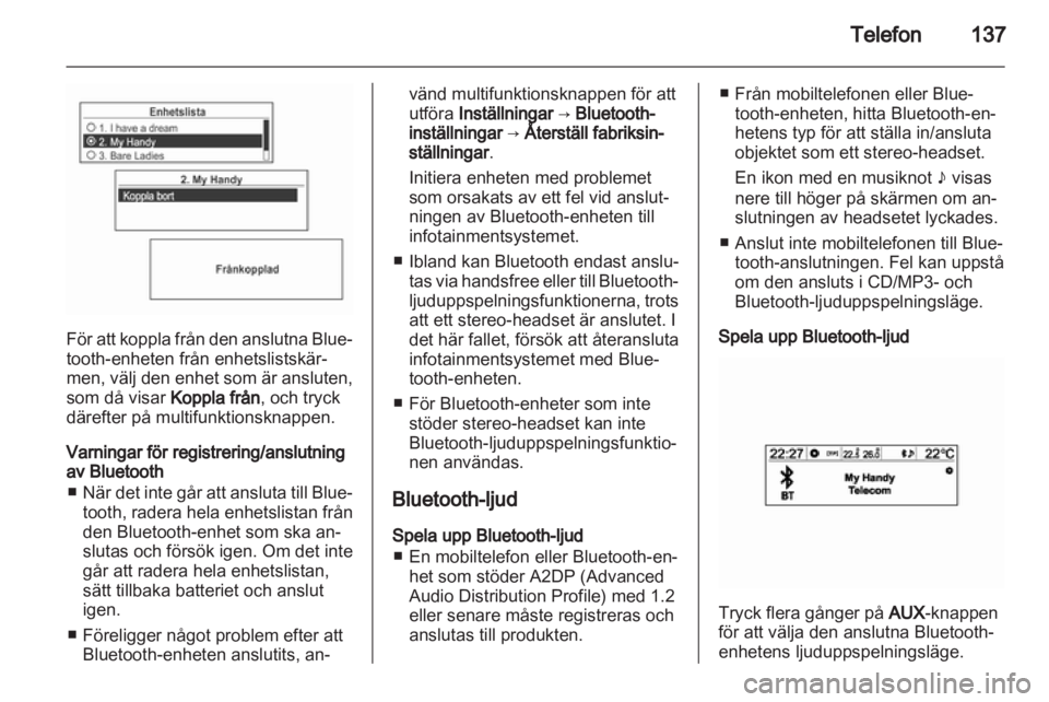 OPEL MOKKA 2013  Handbok för infotainmentsystem 