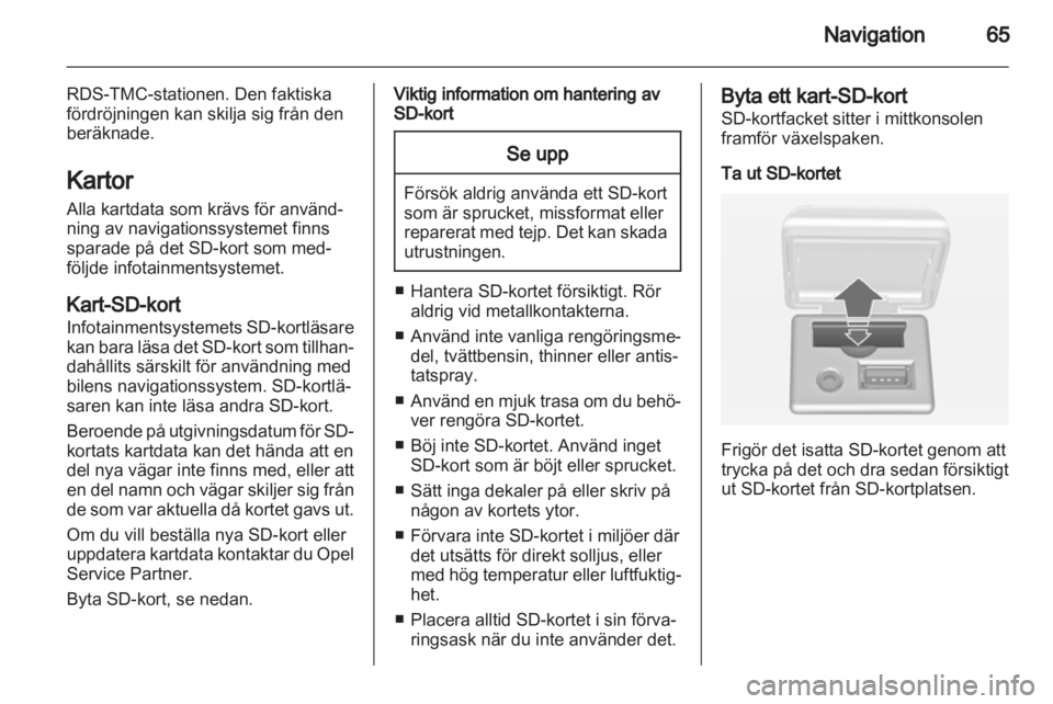 OPEL MOKKA 2013 Handbok för infotainmentsystem OPEL MOKKA 2013 Handbok för infotainmentsystem