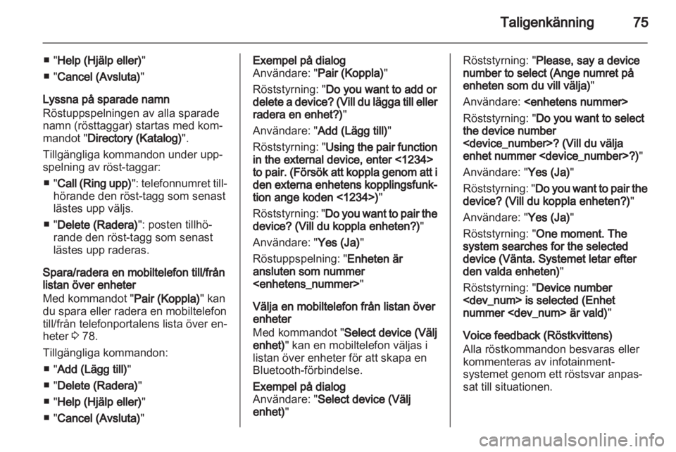 OPEL MOKKA 2013  Handbok för infotainmentsystem 