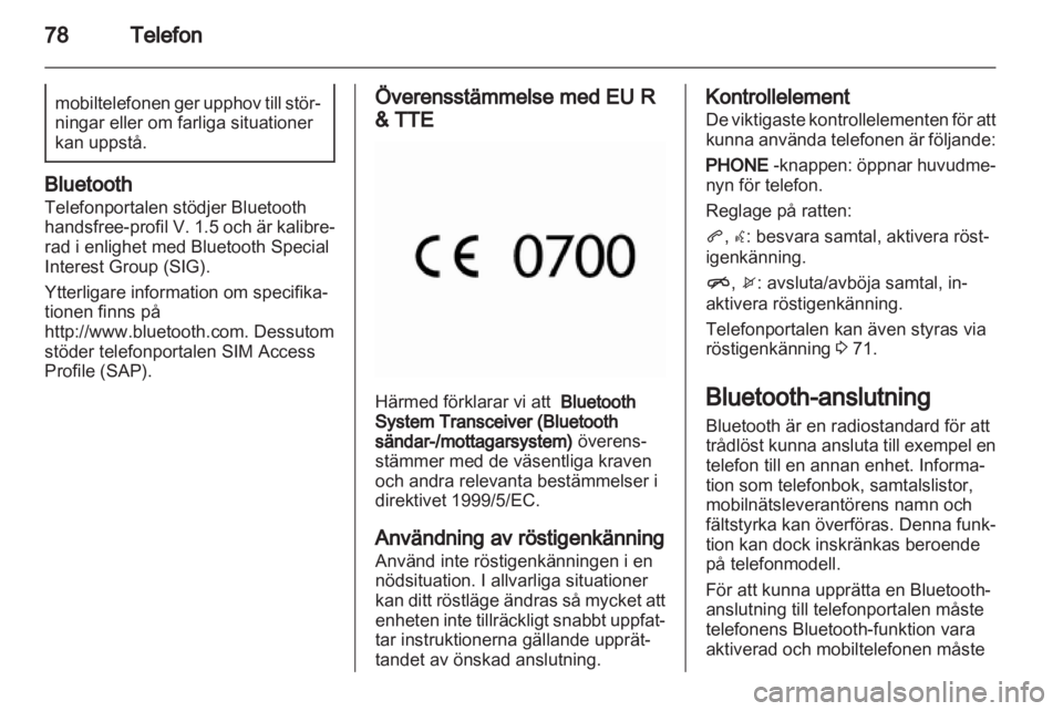 OPEL MOKKA 2013  Handbok för infotainmentsystem 