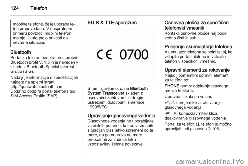 OPEL INSIGNIA 2013 Navodila za uporabo Infotainment sistema OPEL INSIGNIA 2013 Navodila za uporabo Infotainment sistema