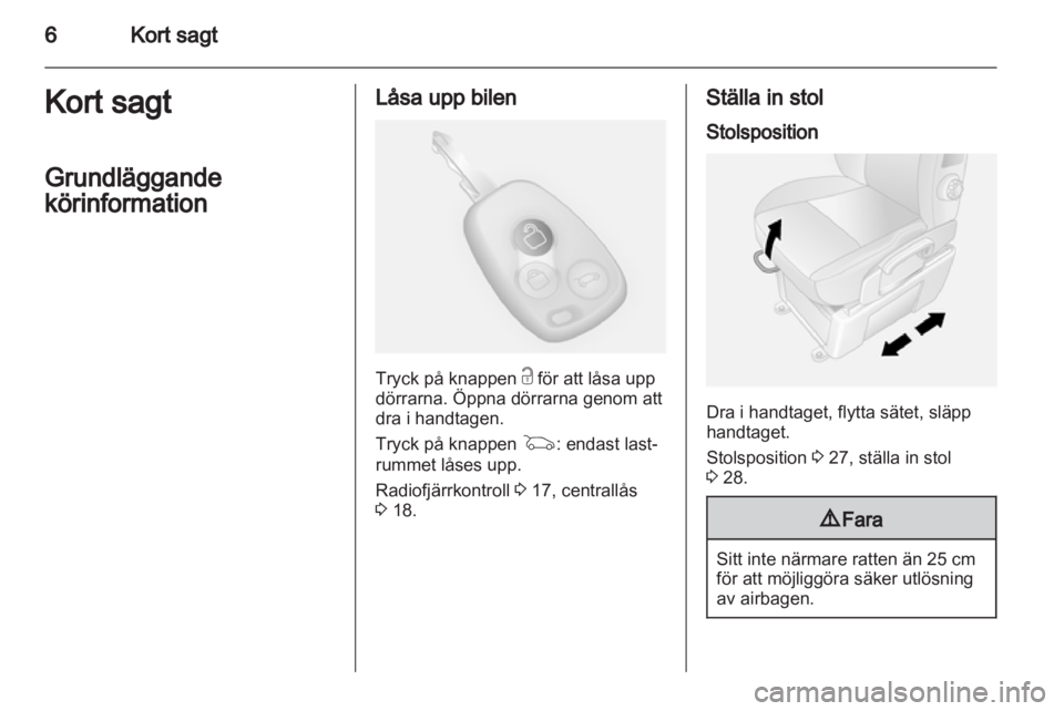OPEL MOVANO_B 2010.5  Instruktionsbok 