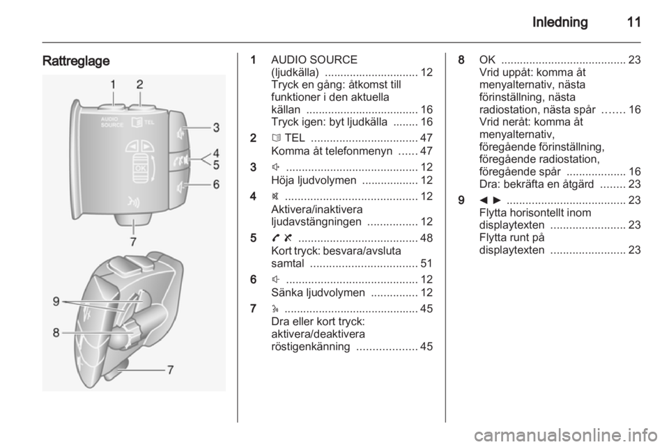 OPEL MOVANO_B 2011.5  Handbok för infotainmentsystem 