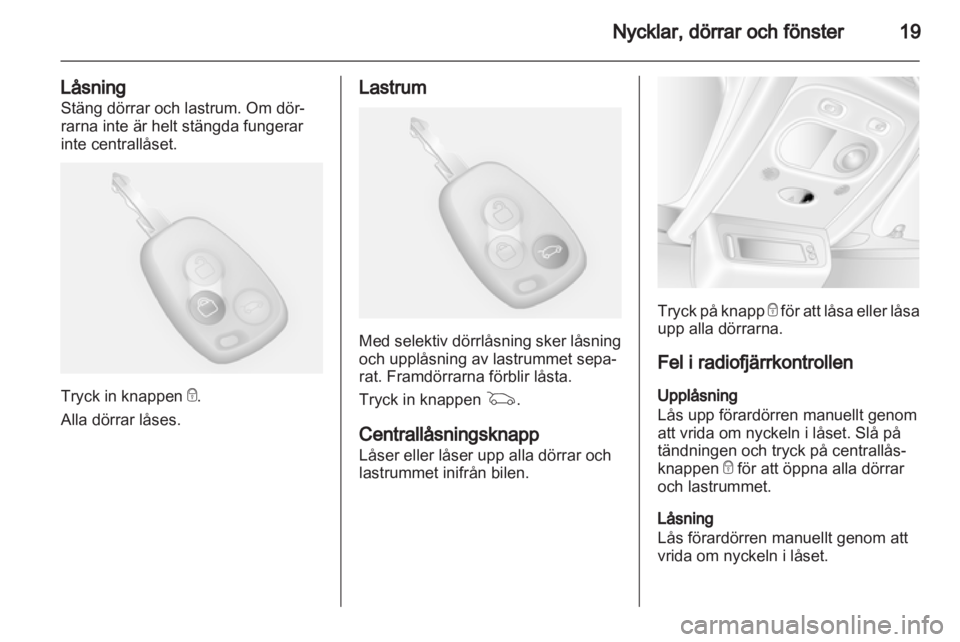 OPEL MOVANO_B 2011.5  Instruktionsbok 