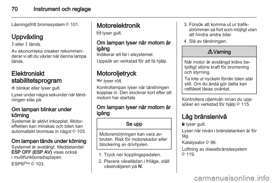 OPEL MOVANO_B 2011.5  Instruktionsbok 
