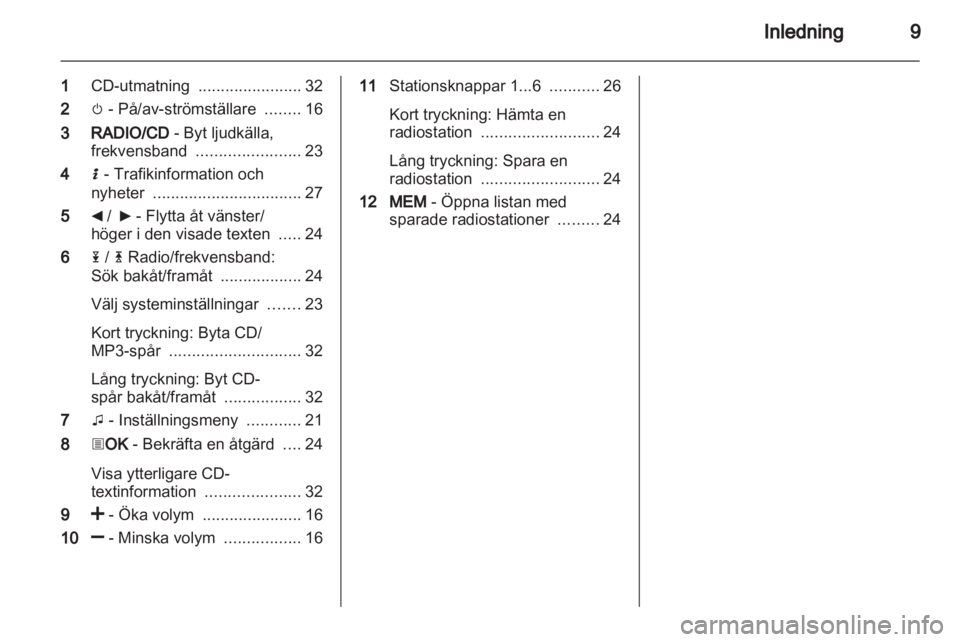 OPEL MOVANO_B 2012  Handbok för infotainmentsystem 