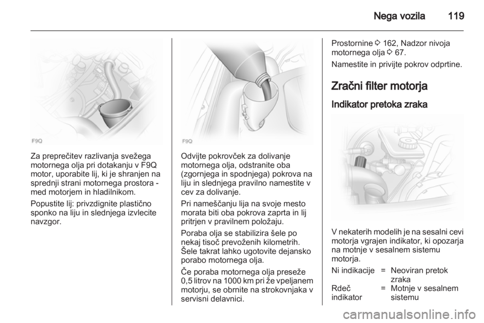 OPEL VIVARO 2013 Uporabniški priročnik OPEL VIVARO 2013 Uporabniški priročnik