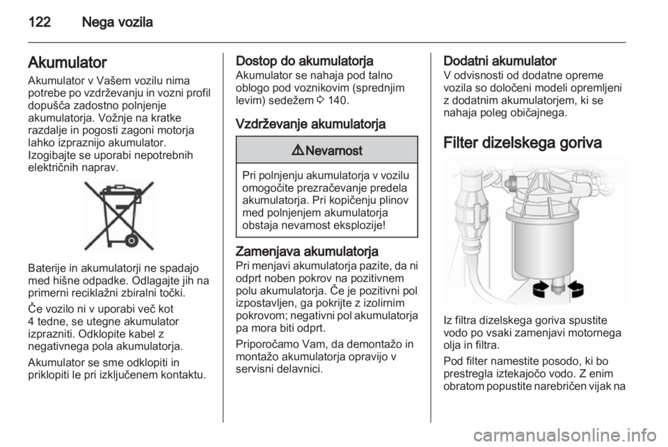 OPEL VIVARO 2013 Uporabniški priročnik OPEL VIVARO 2013 Uporabniški priročnik