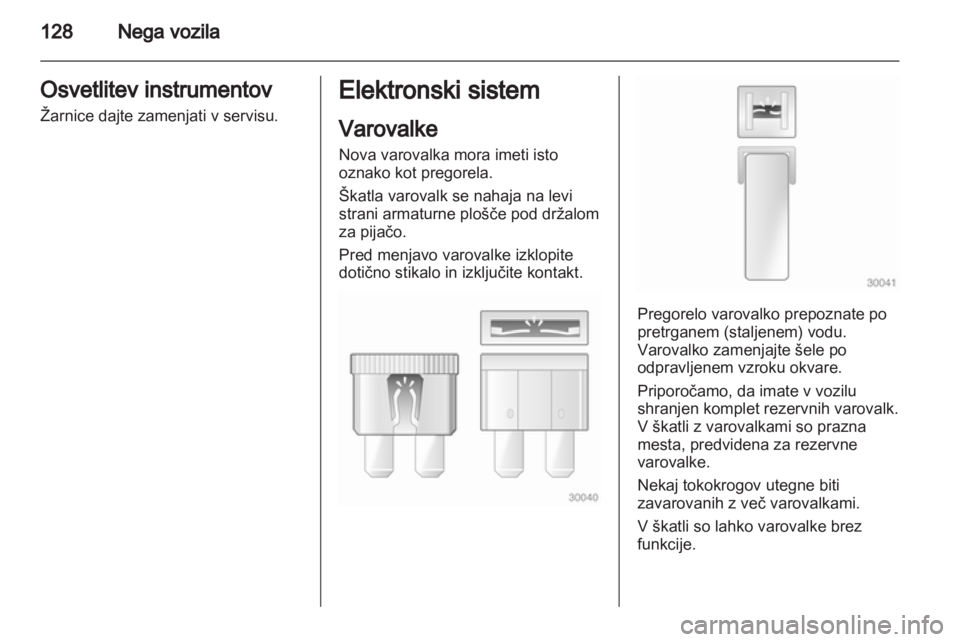 OPEL VIVARO 2013 Uporabniški priročnik OPEL VIVARO 2013 Uporabniški priročnik