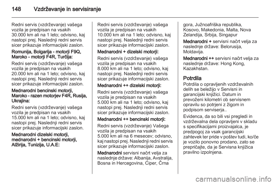 OPEL VIVARO 2013  Uporabniški priročnik 